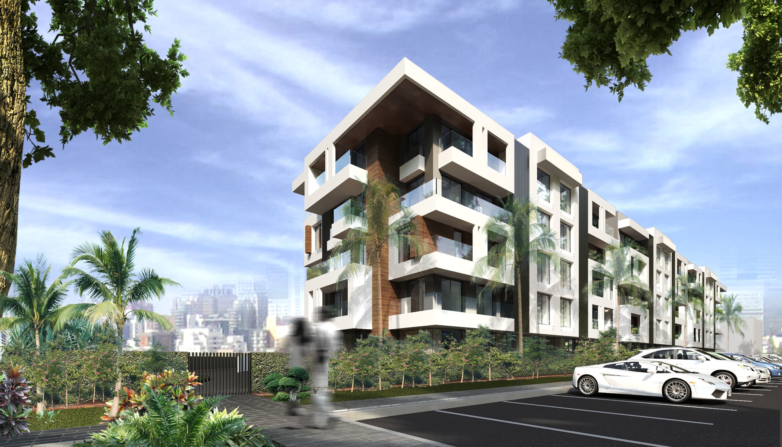 Projet architectural moderne