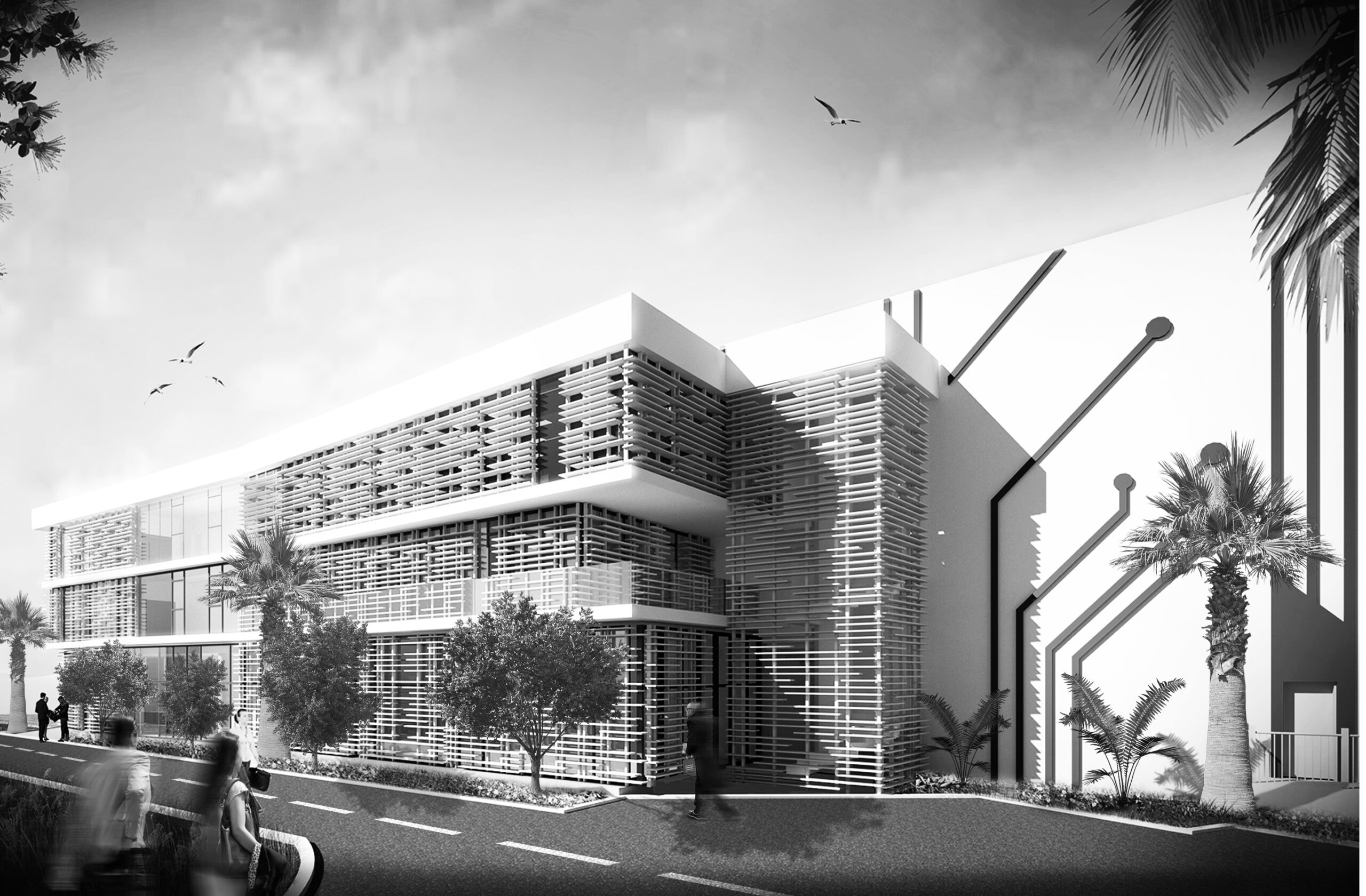 Projet architectural moderne