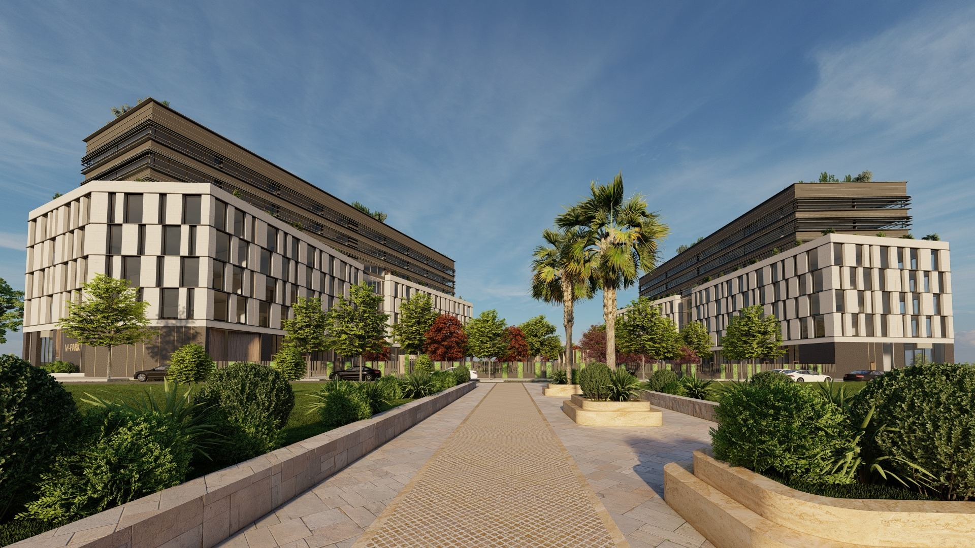 Projet architectural moderne