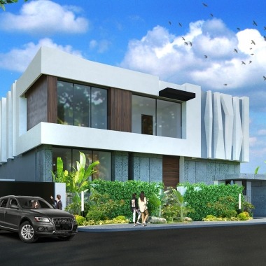 Projet architectural moderne